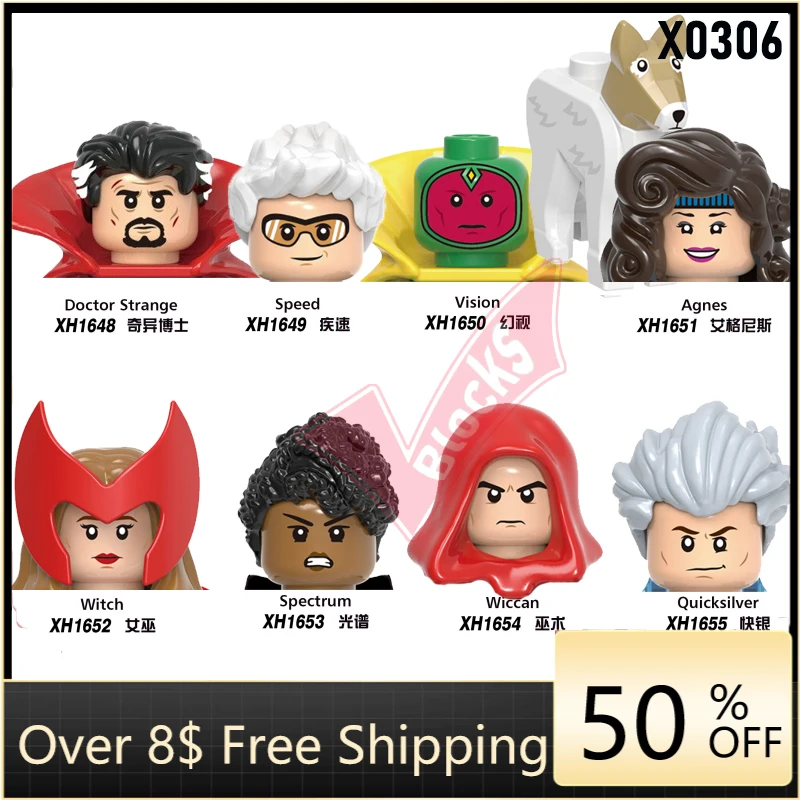 Building Blocks 2021 New Vsionary Movie Educational Bricks Scarlet Woman Action Figures Girl Toys For Children X0306 
Building Blocks 2021 New Vsionary Movie Educational Bricks Scarlet Woman Action Figures Girl Toys For Children X0306