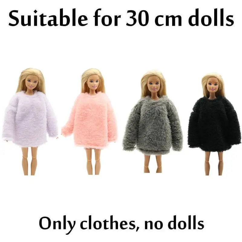 Fur Long Sleeve Bathrobe Coat Dollhouse Accessories Tops Dress Casual Wear Clothes For Kids 30CM Doll Toy Accessories
Fur Long Sleeve Bathrobe Coat Dollhouse Accessories Tops Dress Casual Wear Clothes For Kids 30CM Doll Toy Accessories