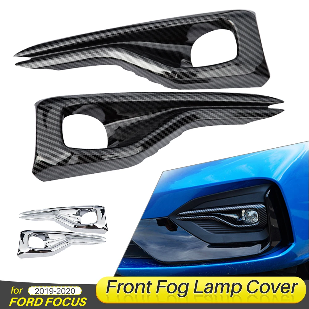for Ford Focus MK4 Fog Light Cover Fog Lamp Eyebrow Trim Strips ABS Carbon Fiber style Chromium Styling Car Accessories 2019+
for Ford Focus MK4 Fog Light Cover Fog Lamp Eyebrow Trim Strips ABS Carbon Fiber style Chromium Styling Car Accessories 2019+