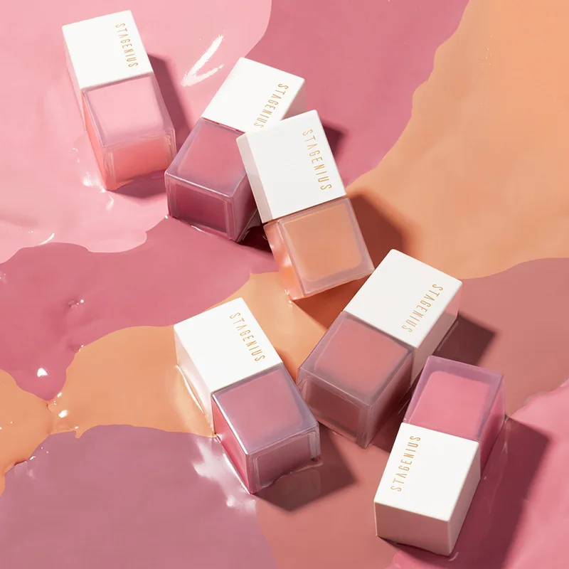 STAGENIUS Face Liquid Blush Blusher 6 Colors High Quality Pigment Long Lasting Natural Cheek Blush Cream Cosmetics TSLM1
STAGENIUS Face Liquid Blush Blusher 6 Colors High Quality Pigment Long Lasting Natural Cheek Blush Cream Cosmetics TSLM1