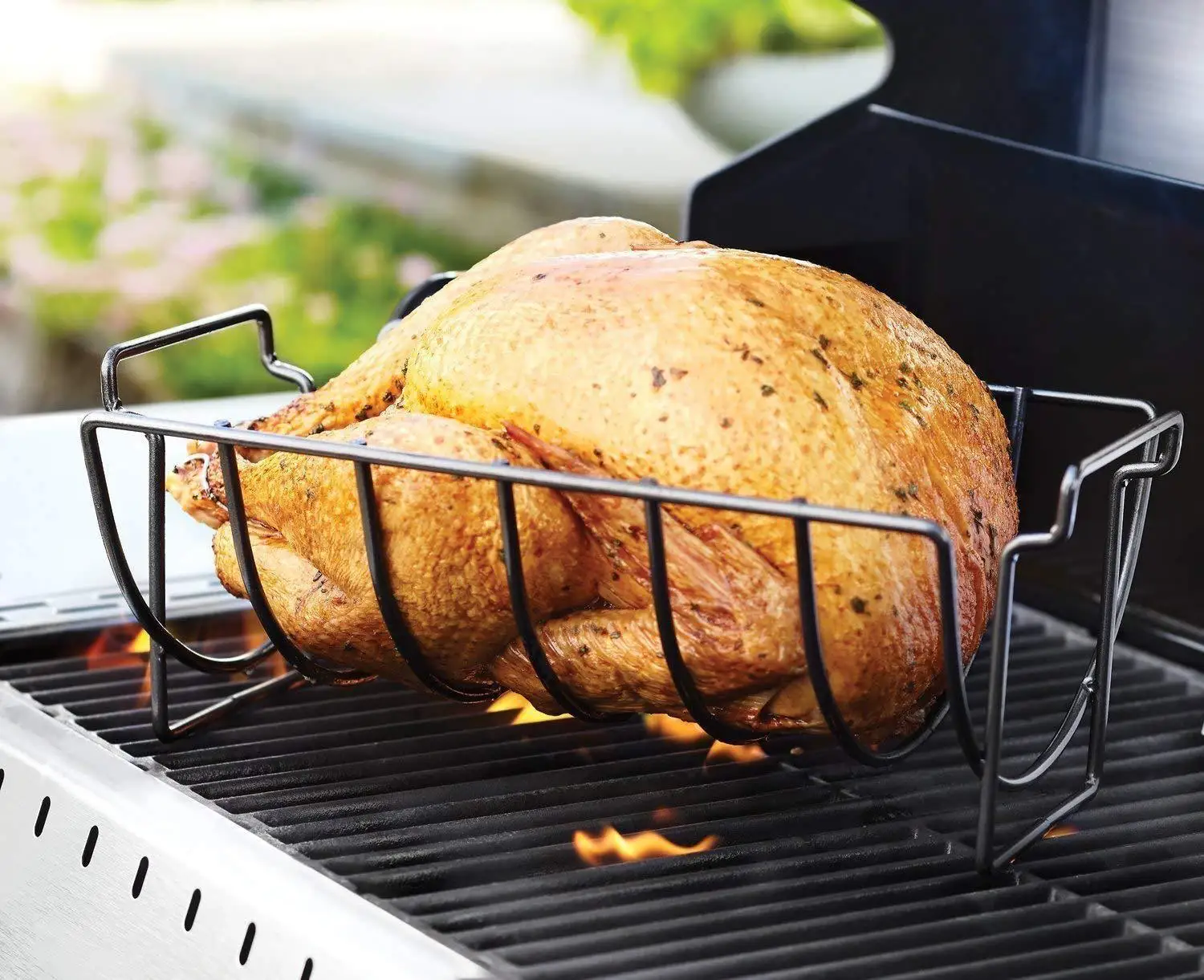 Portable Stainless Steel BBQ Grill For Roast Chicken And Steak Barbecue Accessories For Home Park Use
Portable Stainless Steel BBQ Grill For Roast Chicken And Steak Barbecue Accessories For Home Park Use