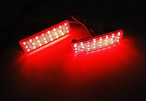 2x 12V LED Rear Bumper Reflector Lamp Red Warning Turn Signal Light Car Tail Light Accessories For Vauxhall Opel Renault Nissan 
2x 12V LED Rear Bumper Reflector Lamp Red Warning Turn Signal Light Car Tail Light Accessories For Vauxhall Opel Renault Nissan