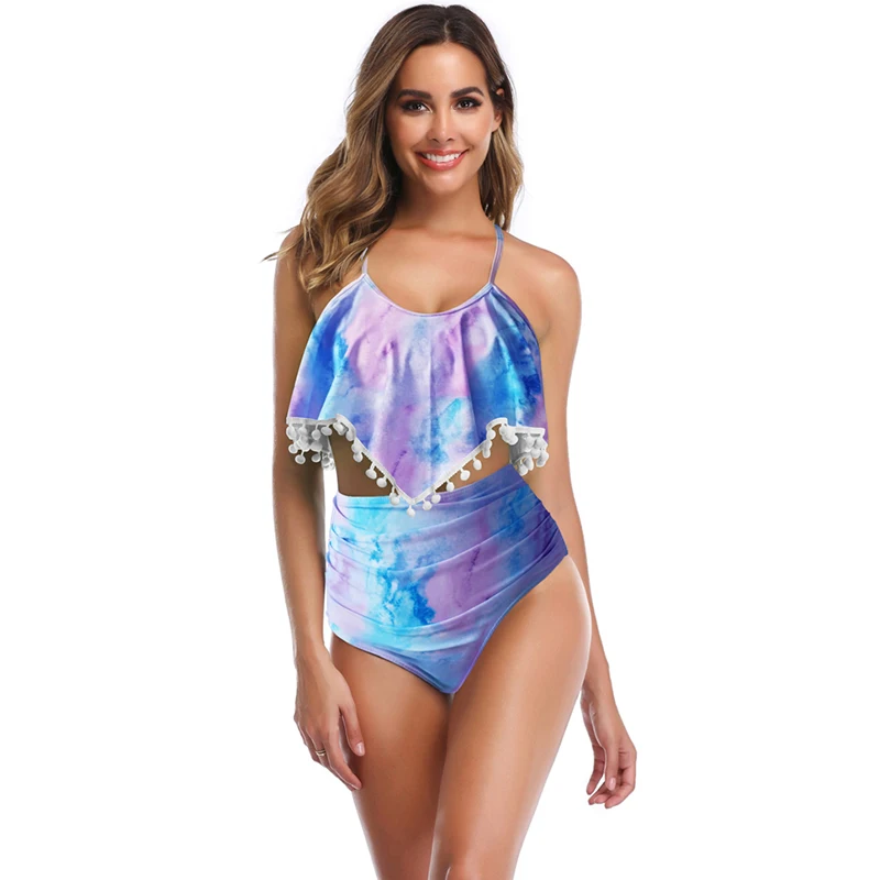 Ruffle swimsuit young women high waist two-piece swimwear ladies summer swimwear May beach swimsuit ruffle bikini swimwear 2021
Ruffle swimsuit young women high waist two-piece swimwear ladies summer swimwear May beach swimsuit ruffle bikini swimwear 2021