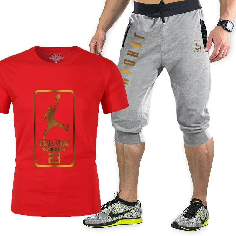 2021 Brand Men's Jordan 23 Sweatshirt pants summer men's cotton T-shirt + shorts casual suit sportswear men's clothing
2021 Brand Men's Jordan 23 Sweatshirt pants summer men's cotton T-shirt + shorts casual suit sportswear men's clothing