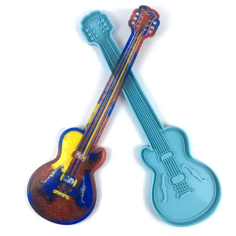 Large Size Electric Guitar Resin Molds Bass Silicone Mold for Epoxy Resin Home Decoration Popular Studio
Large Size Electric Guitar Resin Molds Bass Silicone Mold for Epoxy Resin Home Decoration Popular Studio