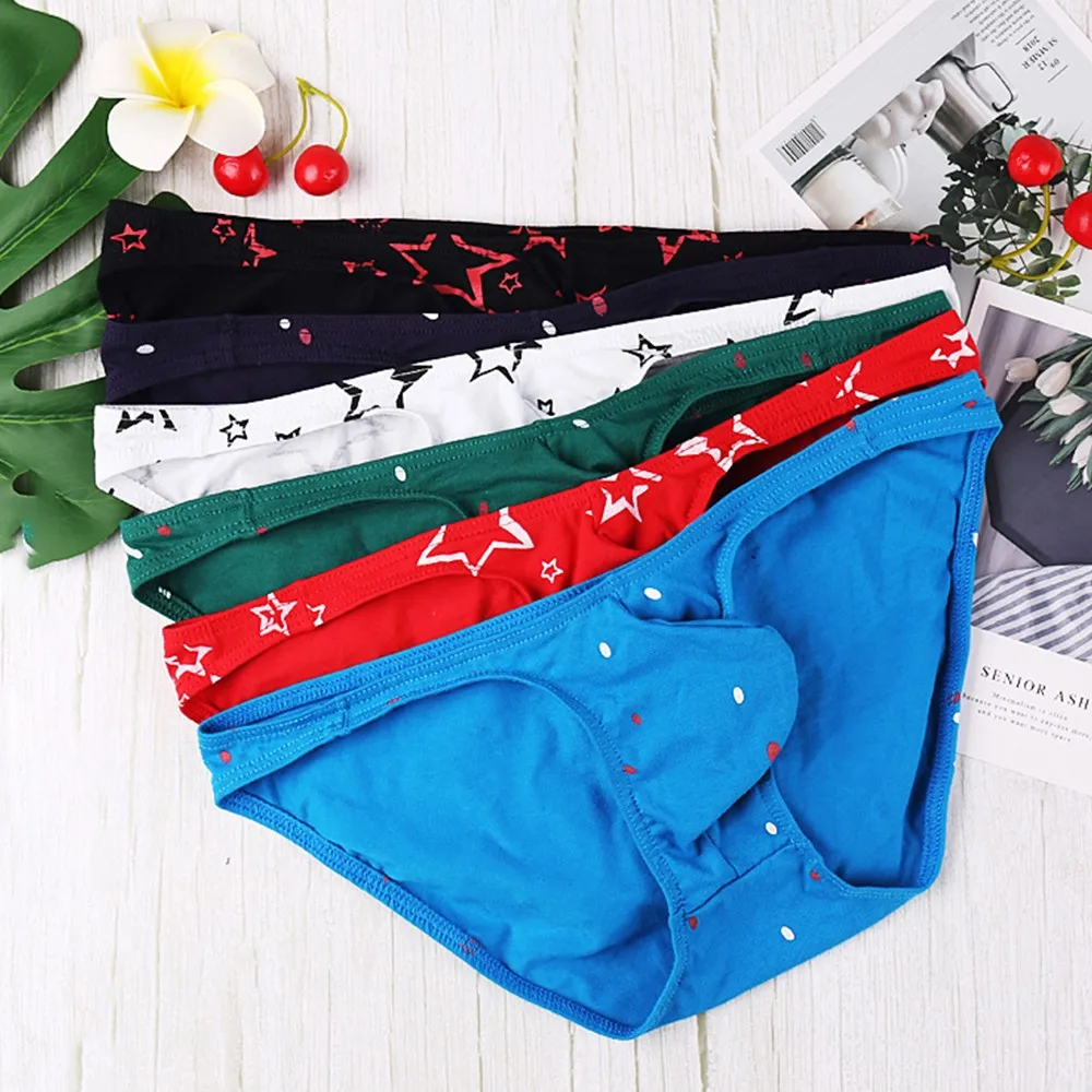 Sexy Men U Convex Pouch Briefs Hip Male Printed Panties Bikini Thongs Male Cotton Panties Men's Gays Underwear Boys Lingerie
Sexy Men U Convex Pouch Briefs Hip Male Printed Panties Bikini Thongs Male Cotton Panties Men's Gays Underwear Boys Lingerie