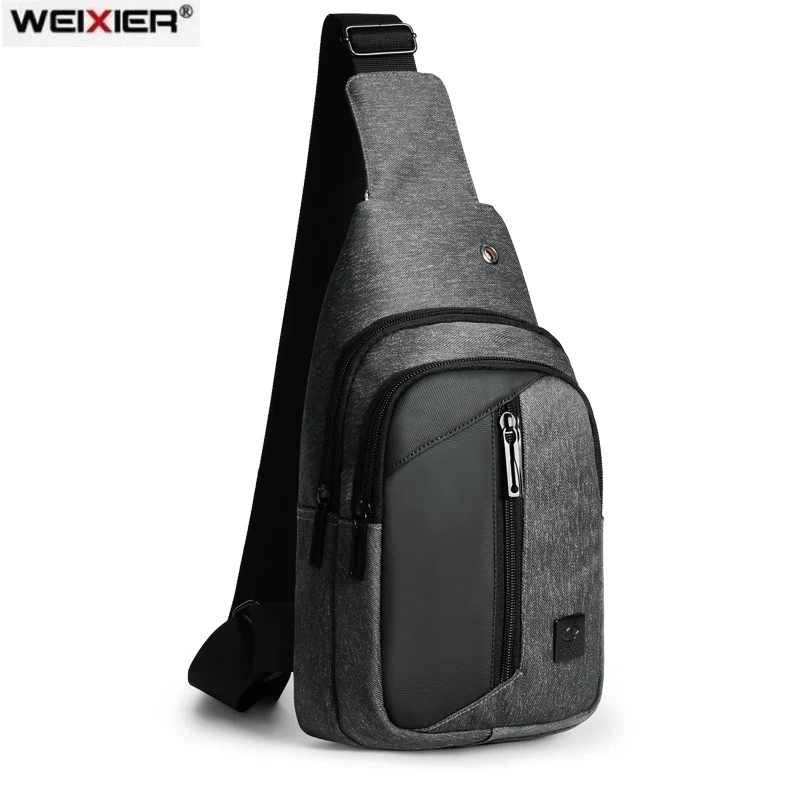High Quality Nylon Men Chest Bag Casual Headphone Jack Crossbody Bags for Men Handbag Waterproof Trip Messenger Bag for Male sac
High Quality Nylon Men Chest Bag Casual Headphone Jack Crossbody Bags for Men Handbag Waterproof Trip Messenger Bag for Male sac