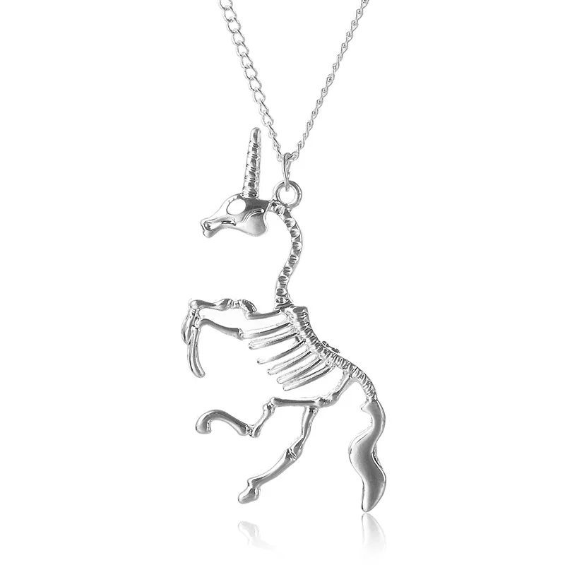 European And American Fashion Jewelry New Bone Unicorn Clavicle Chain Sweater Necklace
European And American Fashion Jewelry New Bone Unicorn Clavicle Chain Sweater Necklace