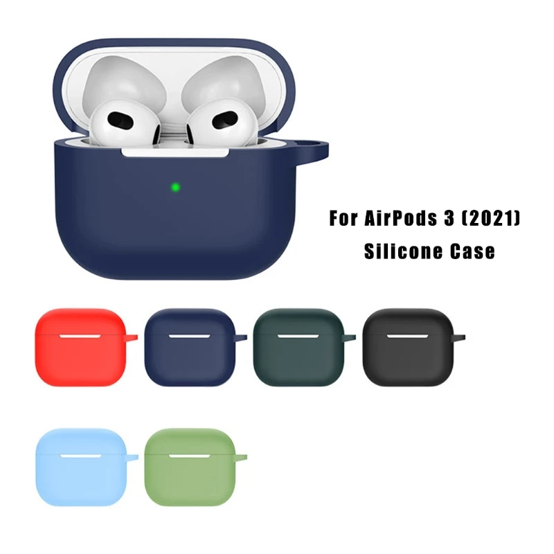 Мягкий силиконовый чехол для наушников apple airpods 3 2021, чехол для беспроводных наушников airpods3 air pods 3th airpod 3, аксессуары
Мягкий силиконовый чехол для наушников apple airpods 3 2021, чехол для беспроводных наушников airpods3 air pods 3th airpod 3, аксессуары