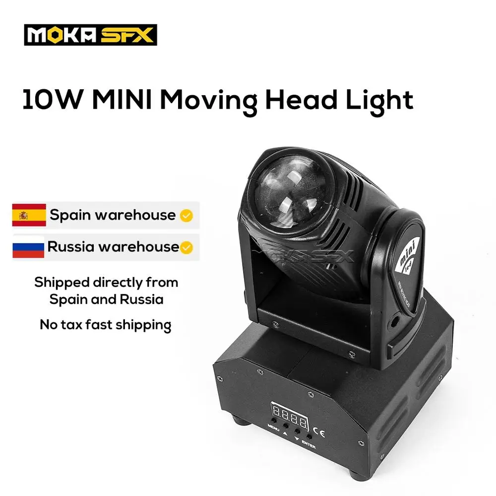 LED Indoor DJ Light Mini Moving Head Light 10W Beam Moving Head Lamp for Nightclub Wedding Christmas Stage Party
LED Indoor DJ Light Mini Moving Head Light 10W Beam Moving Head Lamp for Nightclub Wedding Christmas Stage Party
