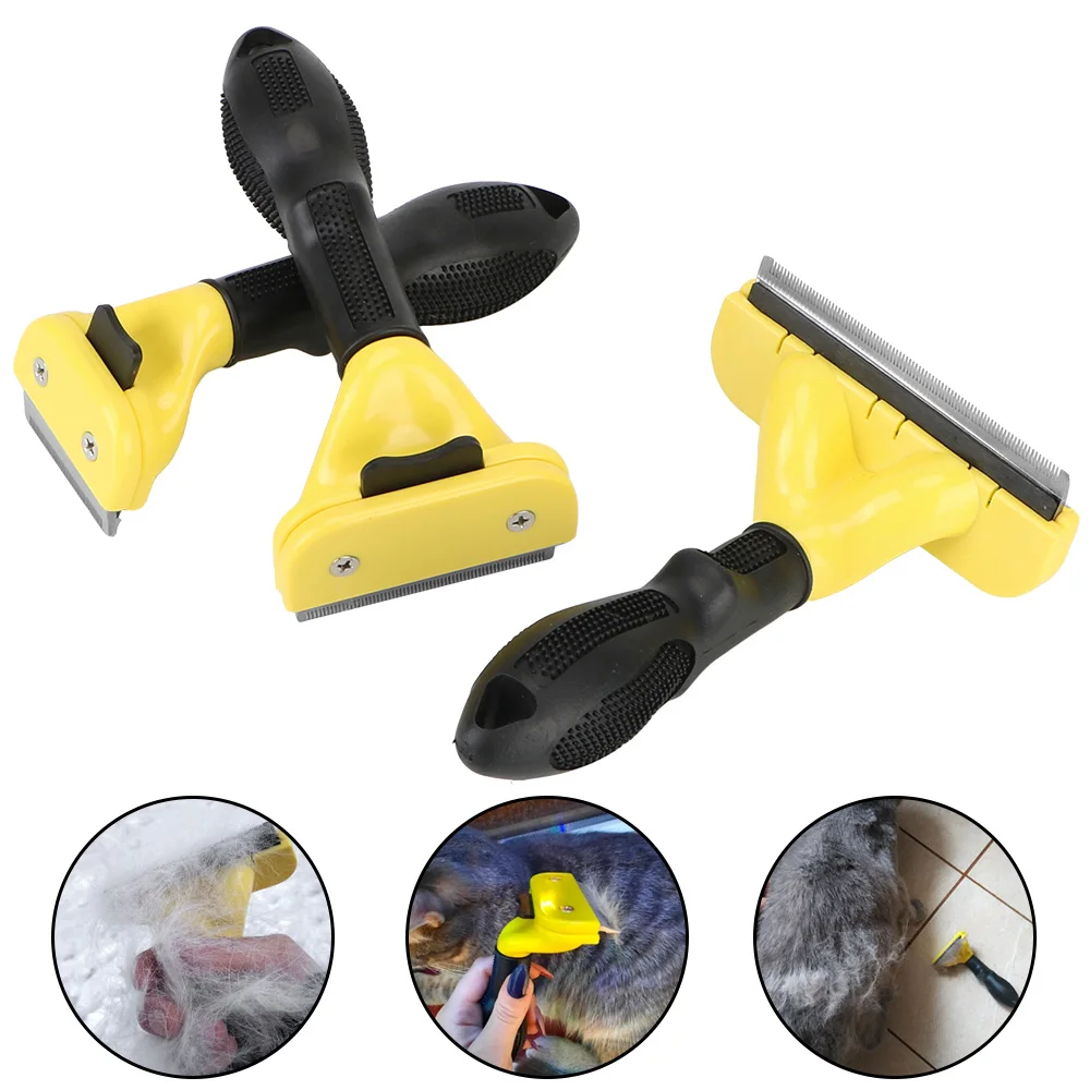 S/M/L Pet Products Hair Trimmer Comb for Cats Dogs Tickle Fur Cleaning Brush Pet Brush Pet Hair Remover Brush Grooming Comb
S/M/L Pet Products Hair Trimmer Comb for Cats Dogs Tickle Fur Cleaning Brush Pet Brush Pet Hair Remover Brush Grooming Comb