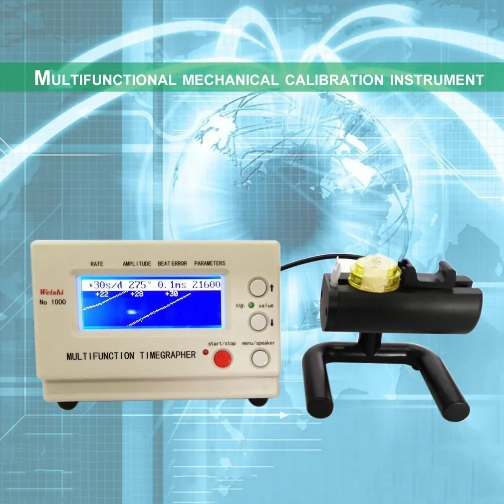 No.1000 Mechanical Watch Timegrapher,Multi-Functions watch Timing Test Timegrapher
No.1000 Mechanical Watch Timegrapher,Multi-Functions watch Timing Test Timegrapher
