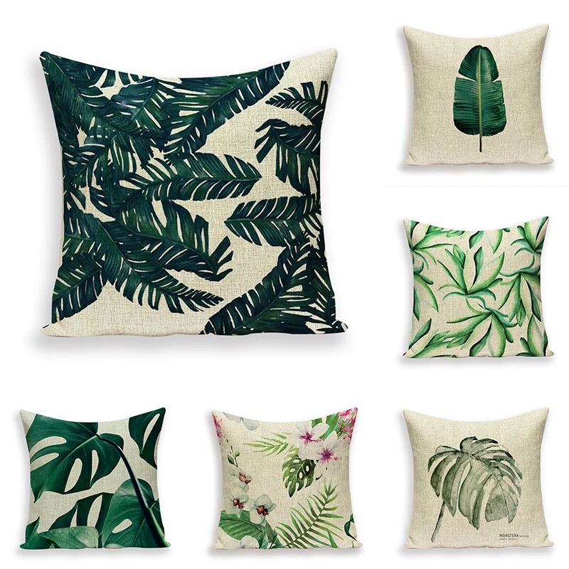 Tropical tree green cover cushion cover decorative pillow plant pillow cover sofa decorative pillow cover
Tropical tree green cover cushion cover decorative pillow plant pillow cover sofa decorative pillow cover