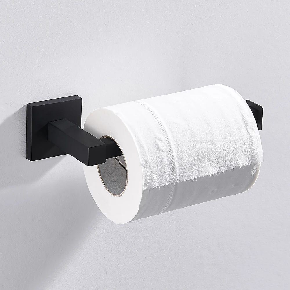 Paper Holder Black Bathroom Toilet Stainless Steel Wall Mounted Toilet Roll Towel Shelf Waterproof Kitchen Bathroom Accessories
Paper Holder Black Bathroom Toilet Stainless Steel Wall Mounted Toilet Roll Towel Shelf Waterproof Kitchen Bathroom Accessories