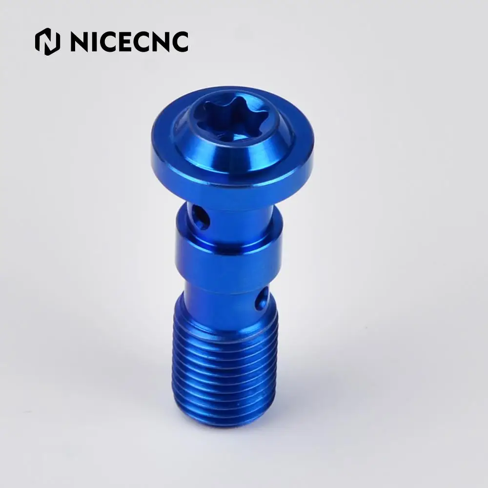 Titanium Bolt T40 Flange Head M10X1.0 Dual Hole Gold Titanium Blue Universal for KTM Kawasaki ect Motorcycle Accessories
Titanium Bolt T40 Flange Head M10X1.0 Dual Hole Gold Titanium Blue Universal for KTM Kawasaki ect Motorcycle Accessories