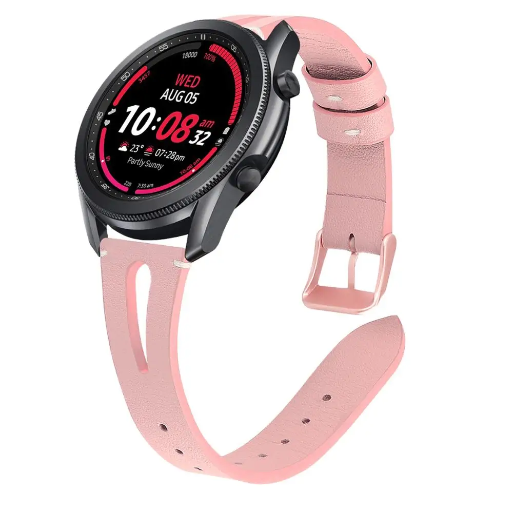 20 мм 22 мм кожаный ремешок для Samsung Galaxy Watch 3 41 мм 45 мм ремешок для часов браслет для Samsung Galaxy Watch Active 2 Band
20 мм 22 мм кожаный ремешок для Samsung Galaxy Watch 3 41 мм 45 мм ремешок для часов браслет для Samsung Galaxy Watch Active 2 Band