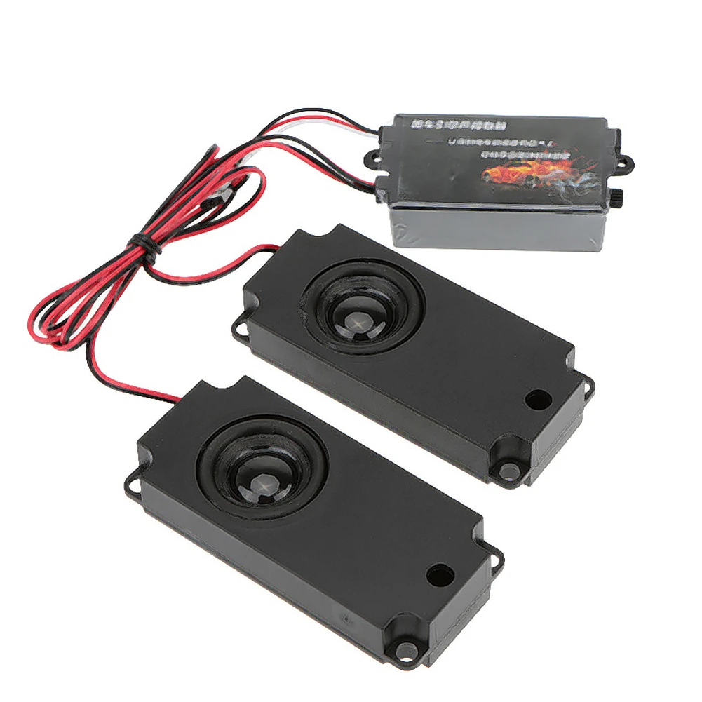 RCTOYFUN 10 Sounds Effect Sound Simulator 2 Speakers Accelerator Linkage Engine Sound Group For 1/10 RC Crawler Racing Car Truck
RCTOYFUN 10 Sounds Effect Sound Simulator 2 Speakers Accelerator Linkage Engine Sound Group For 1/10 RC Crawler Racing Car Truck
