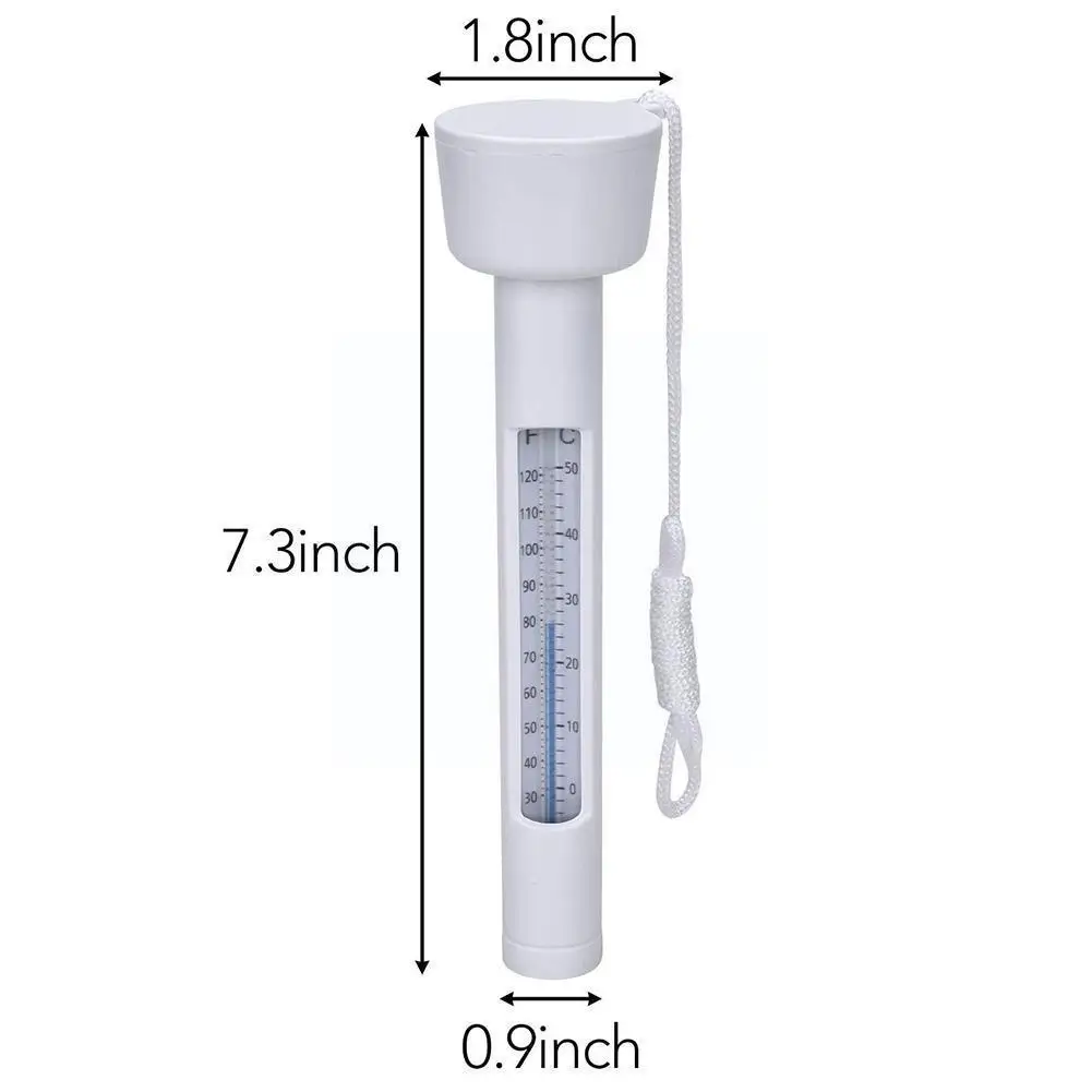 Swimming Pool Thermometer Water Thermometer Swimming Thermometer Durable Plastic Water Floating Pool High-strength Q7W5
Swimming Pool Thermometer Water Thermometer Swimming Thermometer Durable Plastic Water Floating Pool High-strength Q7W5