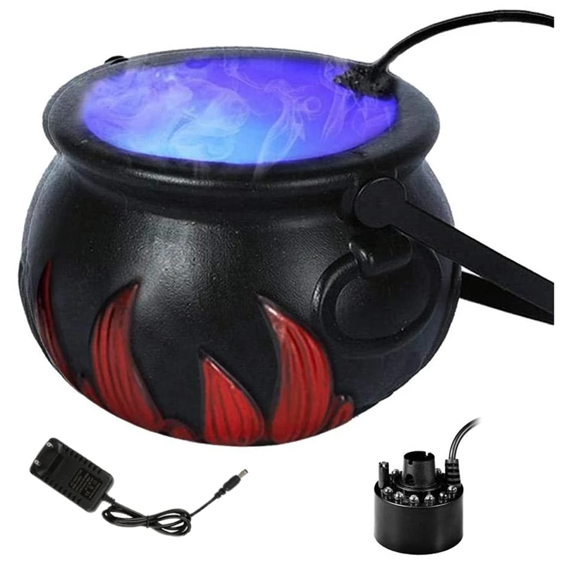 Halloween Witch Cauldron Fog Maker, Halloween Party Mist Maker Fogger Water Fountain Pond Fog Machine 
Halloween Witch Cauldron Fog Maker, Halloween Party Mist Maker Fogger Water Fountain Pond Fog Machine