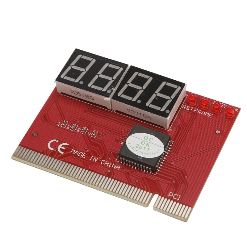 Computer PC 4 Digit Diagnostic Analyzer Card Motherboard Tester High Quality Drop Shipping
Computer PC 4 Digit Diagnostic Analyzer Card Motherboard Tester High Quality Drop Shipping