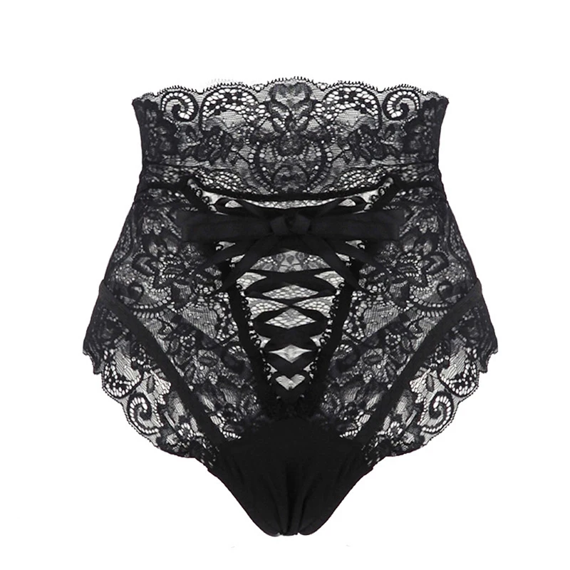 Sexy Transparent Lace Briefs Women High Waist Panties Black Temptation Underwear Slimming Panty Female Breathable Lingerie Tanga
Sexy Transparent Lace Briefs Women High Waist Panties Black Temptation Underwear Slimming Panty Female Breathable Lingerie Tanga