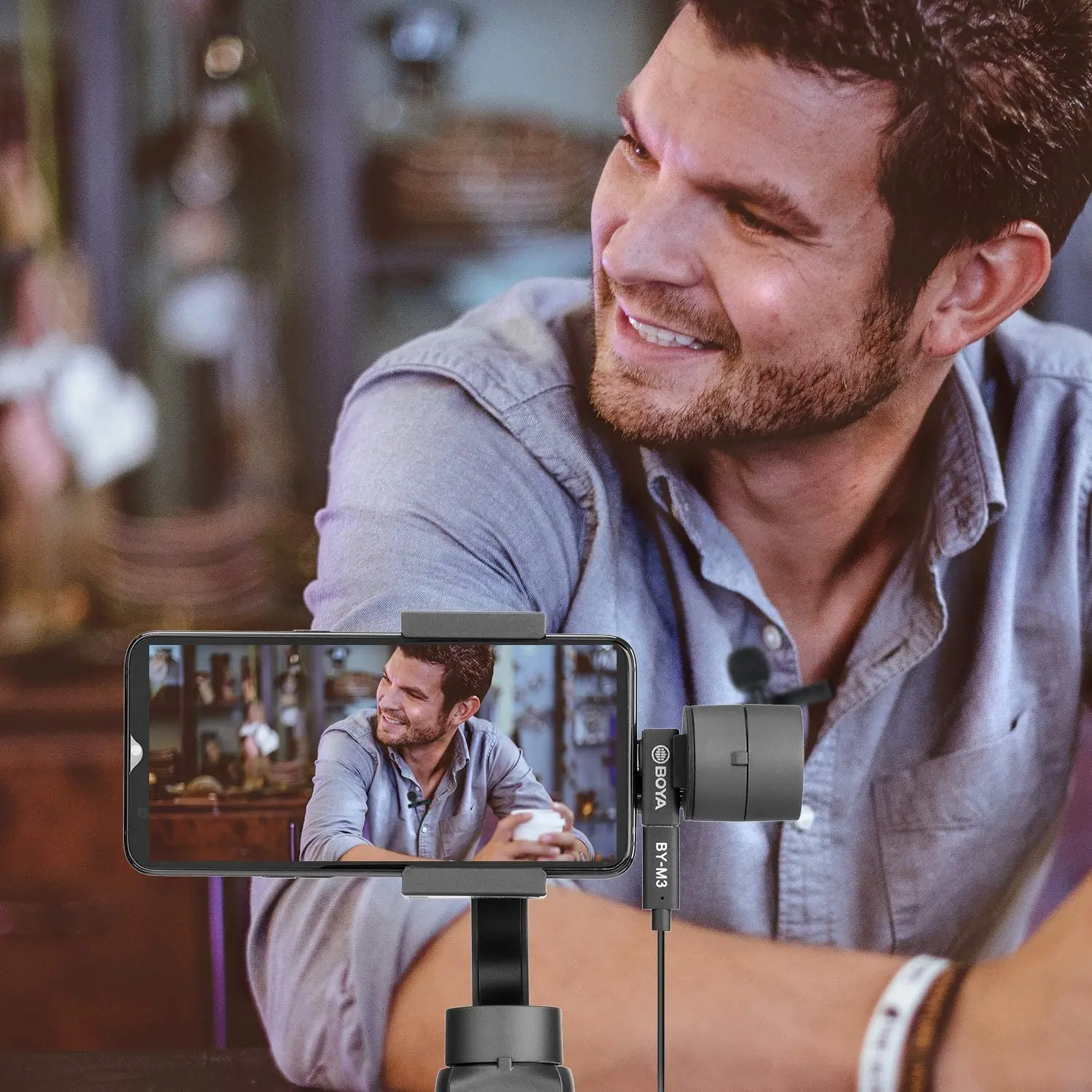 BOYA by-K5 Type-C Male to Type-C Female Adapter 90 Degree Angle Microphone Phone Audio Adapter Samsung S10 plus Huawei P40 pro
BOYA by-K5 Type-C Male to Type-C Female Adapter 90 Degree Angle Microphone Phone Audio Adapter Samsung S10 plus Huawei P40 pro