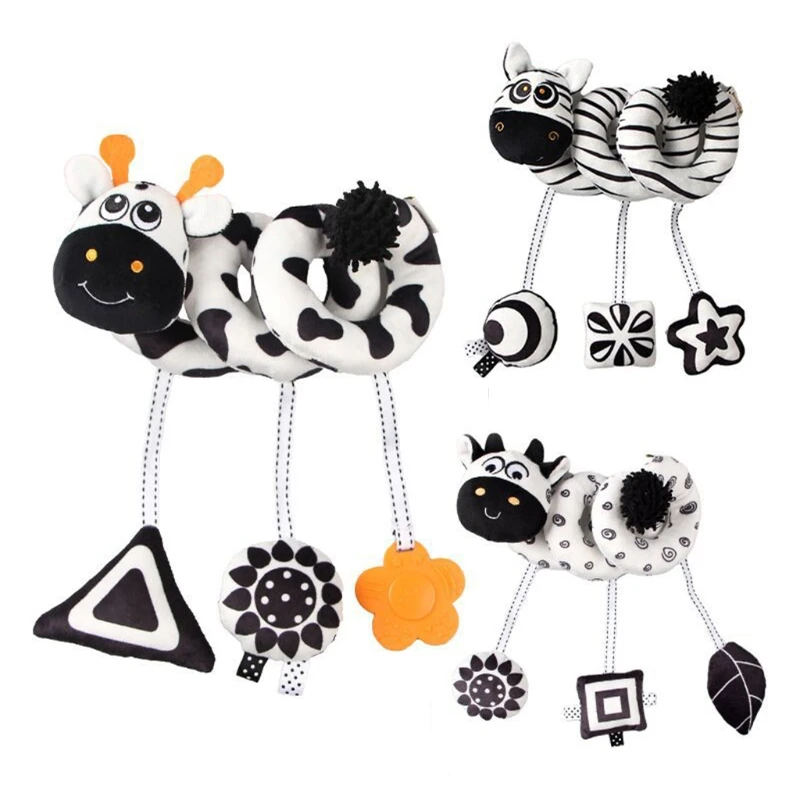 Soft Plush Baby Rattles with Bell Newborn Stroller Car Handbell Mobile Rattle Toys On The Crib Interactive Squeaker Hanging
Soft Plush Baby Rattles with Bell Newborn Stroller Car Handbell Mobile Rattle Toys On The Crib Interactive Squeaker Hanging