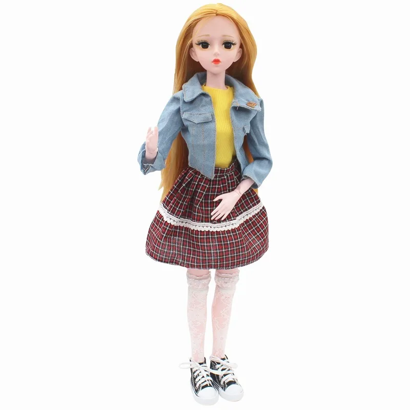 1/3 Doll Clothes Accessory Daily Casual Wear for 60CM BJD Doll Shirts Plaid Strap Skirt Doll Accessories Dress Up Toys
1/3 Doll Clothes Accessory Daily Casual Wear for 60CM BJD Doll Shirts Plaid Strap Skirt Doll Accessories Dress Up Toys