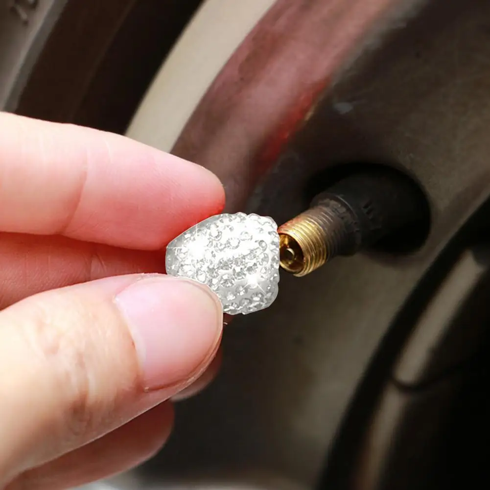 60% Dropshipping!! 4Pcs Compact Valve Cap Attractive Polymer Clay Bling Rhinestones Tire Air Dust Cap Car Accessories
60% Dropshipping!! 4Pcs Compact Valve Cap Attractive Polymer Clay Bling Rhinestones Tire Air Dust Cap Car Accessories