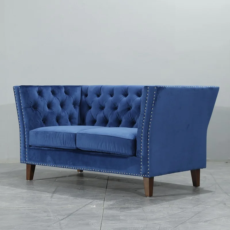 Unique Luxury Lounge Sofa 2 Seater Velvet Upholster Loveseat Sofa For Living Room Hotel
Unique Luxury Lounge Sofa 2 Seater Velvet Upholster Loveseat Sofa For Living Room Hotel