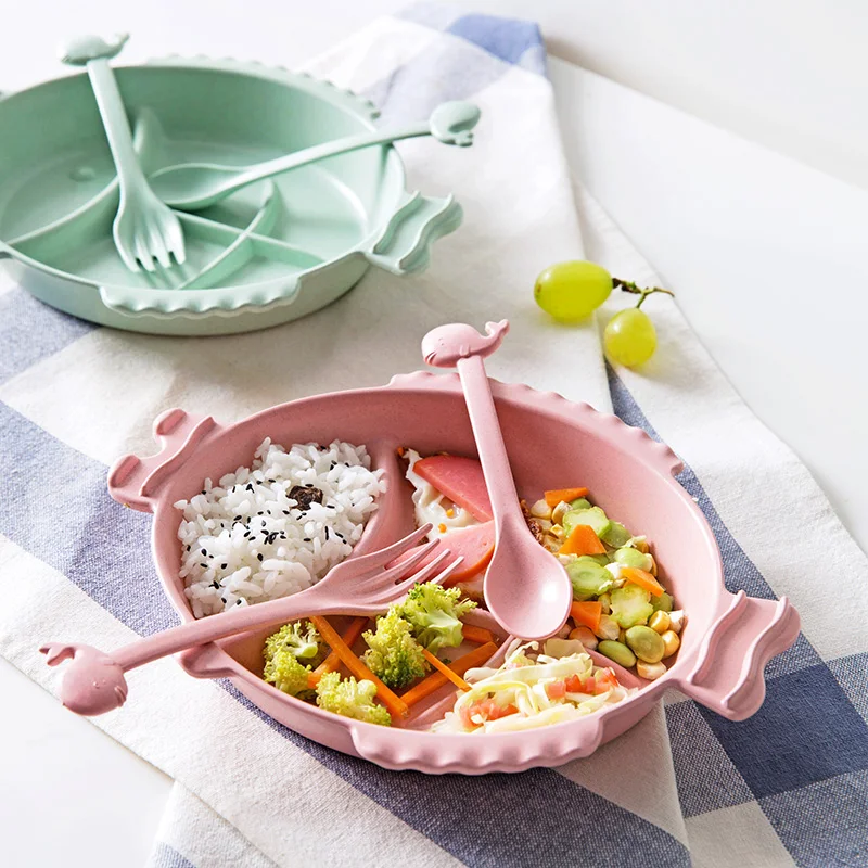 1Pcs Fish Shaped Children Dinner Plates Wheat Straw Fruit Vegetables Grid Dishes Lovely Lunch Tray Dish Kids Bowl Dinnerware
1Pcs Fish Shaped Children Dinner Plates Wheat Straw Fruit Vegetables Grid Dishes Lovely Lunch Tray Dish Kids Bowl Dinnerware