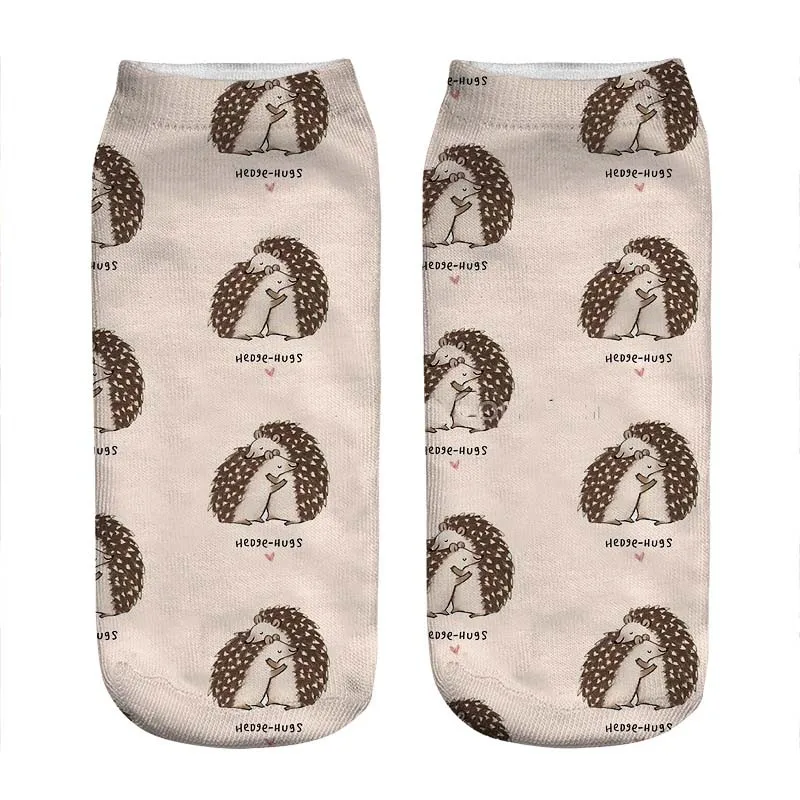 Women's socks kawaii Hedgehog hugs pattern Printed Socks Woman harajuku Happy Funny Novelty cute girl gift Socks for women
Women's socks kawaii Hedgehog hugs pattern Printed Socks Woman harajuku Happy Funny Novelty cute girl gift Socks for women