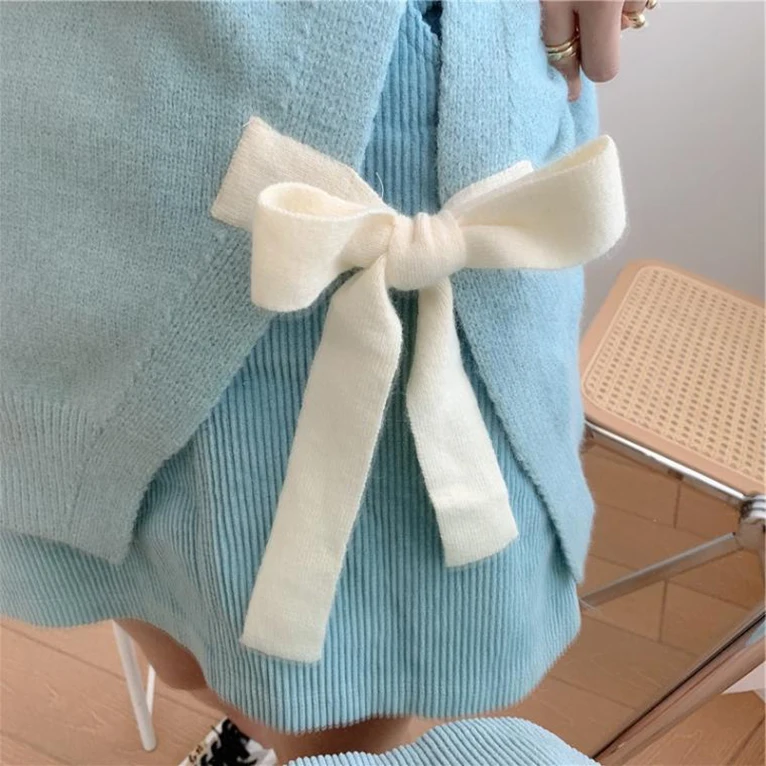 Princess Style Autumn Winter Lace Up Bow Women's Sweater 2021 Cute Kawaii Oversize Knitted Sweaters Women Casual Clothing SL189
Princess Style Autumn Winter Lace Up Bow Women's Sweater 2021 Cute Kawaii Oversize Knitted Sweaters Women Casual Clothing SL189