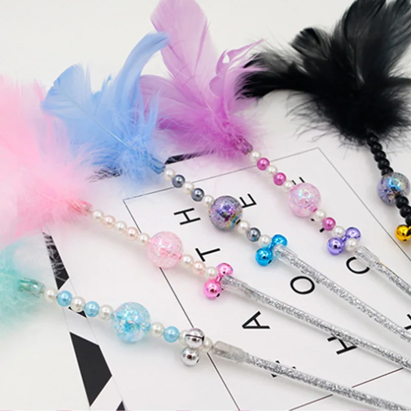 Toy Cat Stick Pet Color Feather With Bell Imitation Rabbit Hair Diy Игрушки Для Кошек Cats Accessories Mascotas Jouet Chat
Toy Cat Stick Pet Color Feather With Bell Imitation Rabbit Hair Diy Игрушки Для Кошек Cats Accessories Mascotas Jouet Chat
