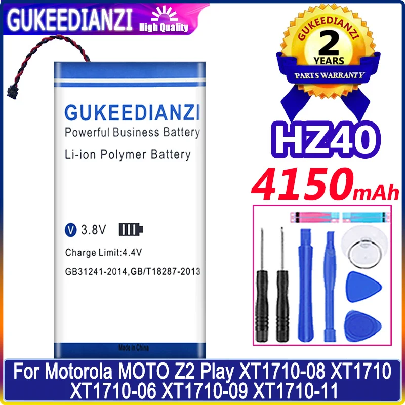 Аккумулятор GUKEEDIANZI 4150 мАч HZ40 для Motorola MOTO Z2 Play XT1710-08 XT1710 XT1710-06 XT1710-09 Z2Play
Аккумулятор GUKEEDIANZI 4150 мАч HZ40 для Motorola MOTO Z2 Play XT1710-08 XT1710 XT1710-06 XT1710-09 Z2Play