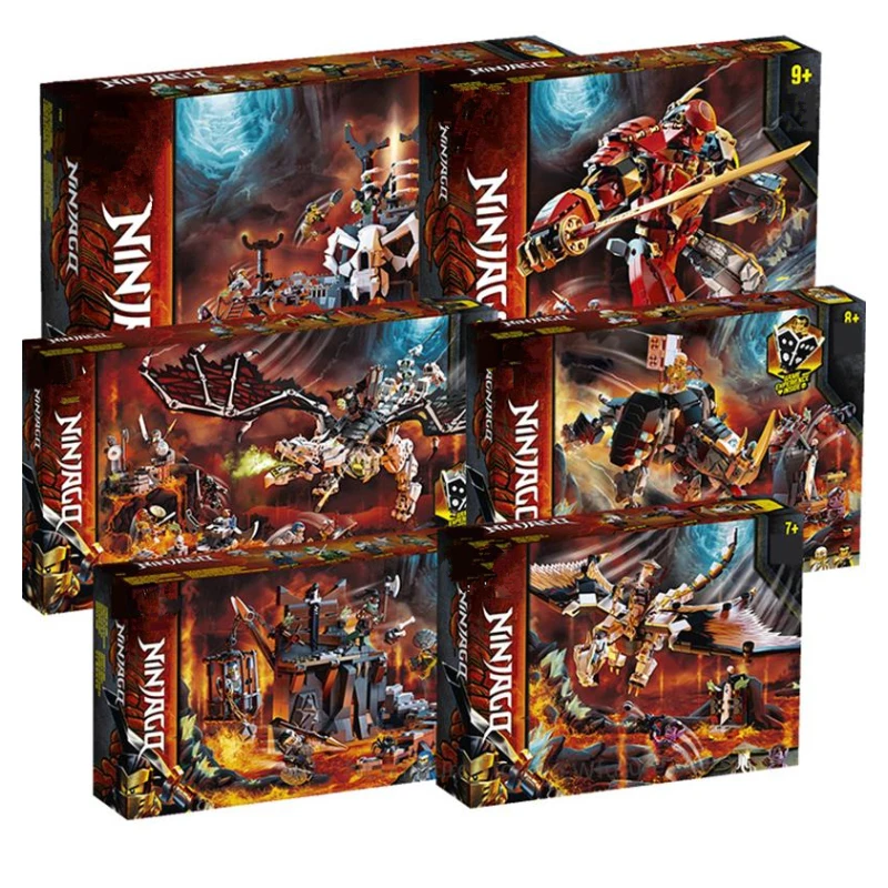 2021 Skull Sorcerer's Dungeon Wu's Battle Dragon Fire Stone Mech Mino Creature Season 12 13 Building Blocks Bricks with Figuers
2021 Skull Sorcerer's Dungeon Wu's Battle Dragon Fire Stone Mech Mino Creature Season 12 13 Building Blocks Bricks with Figuers