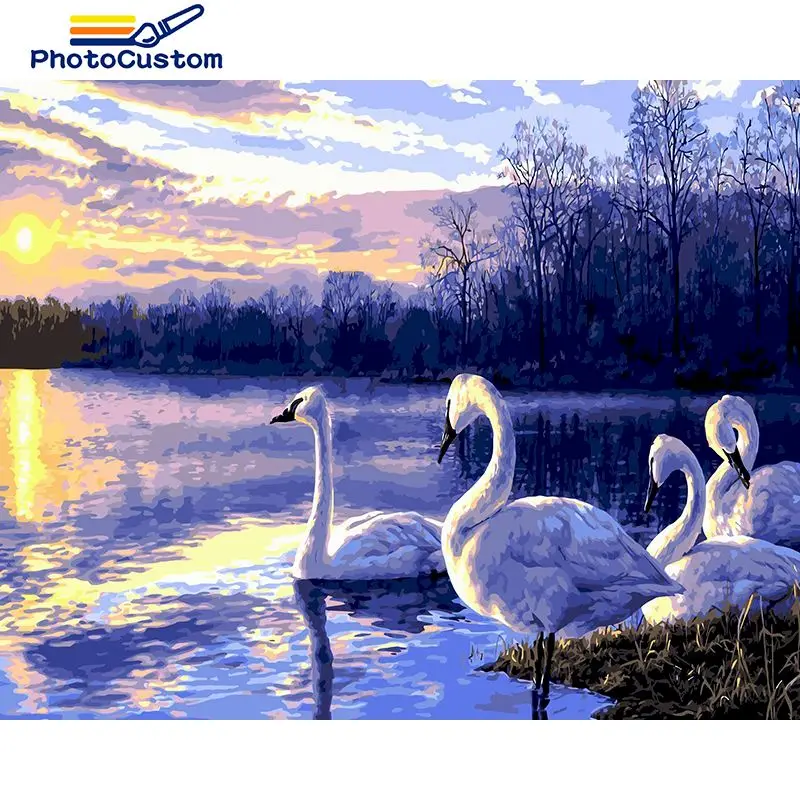 PhotoCustom Painting By Numbers Landscape Swan River Kits For Adult Paints Home decor On Canvas Handpainted Art Gift Kits Living
PhotoCustom Painting By Numbers Landscape Swan River Kits For Adult Paints Home decor On Canvas Handpainted Art Gift Kits Living