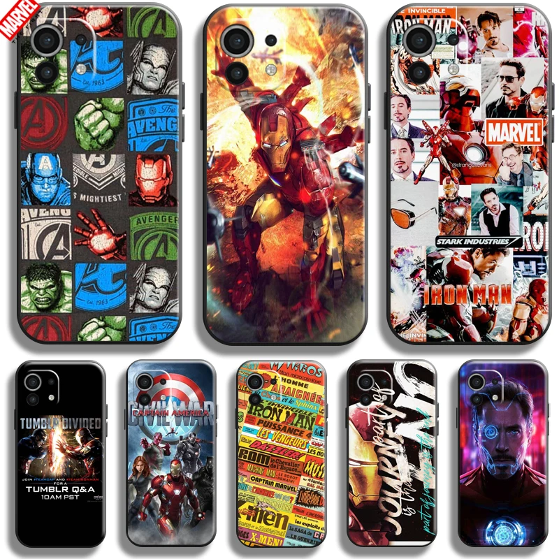 Iron Man Marvel Avengers For Xiaomi Mi 11 11 Lite 5G Phone Case Soft Silicon Coque Cover Black Funda Comics Captain America
Iron Man Marvel Avengers For Xiaomi Mi 11 11 Lite 5G Phone Case Soft Silicon Coque Cover Black Funda Comics Captain America