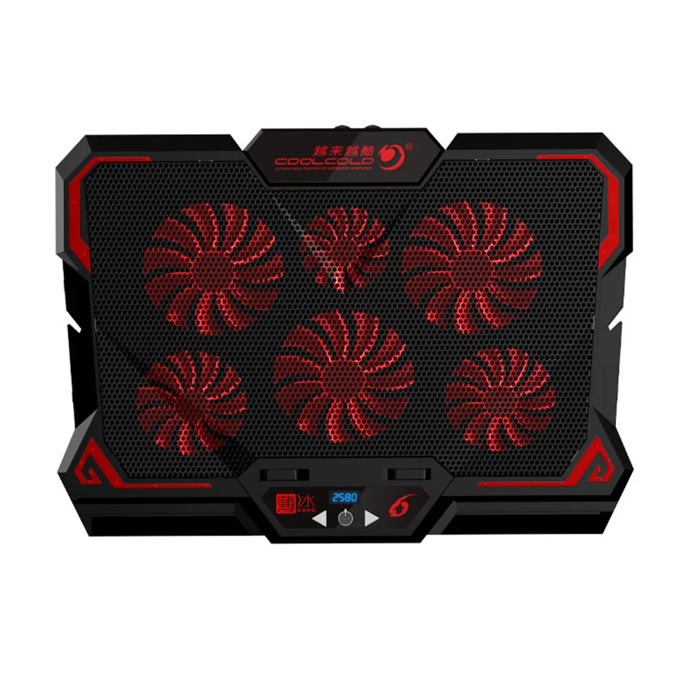 Video Graphics Card Water Cooler Radiator Laptop Cooler Cooling Pad with 6 Quiet Fans for 13-17 inch Notebook Accessories
Video Graphics Card Water Cooler Radiator Laptop Cooler Cooling Pad with 6 Quiet Fans for 13-17 inch Notebook Accessories
