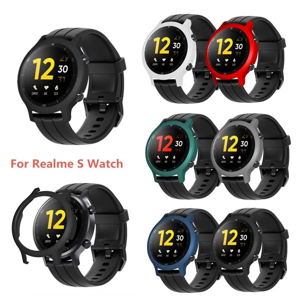 Защитный чехол для ремешка Realme Watch S, чехол для смарт-часов, пластиковый защитный сменный корпус для часов, жесткая рамка
Защитный чехол для ремешка Realme Watch S, чехол для смарт-часов, пластиковый защитный сменный корпус для часов, жесткая рамка