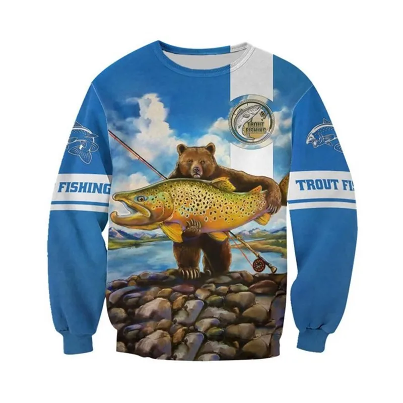 New 3D printing bear go fishing trout Hoodie men / women harakuku fashion Hoodie autumn Hoodie casual Street Hoodie
New 3D printing bear go fishing trout Hoodie men / women harakuku fashion Hoodie autumn Hoodie casual Street Hoodie
