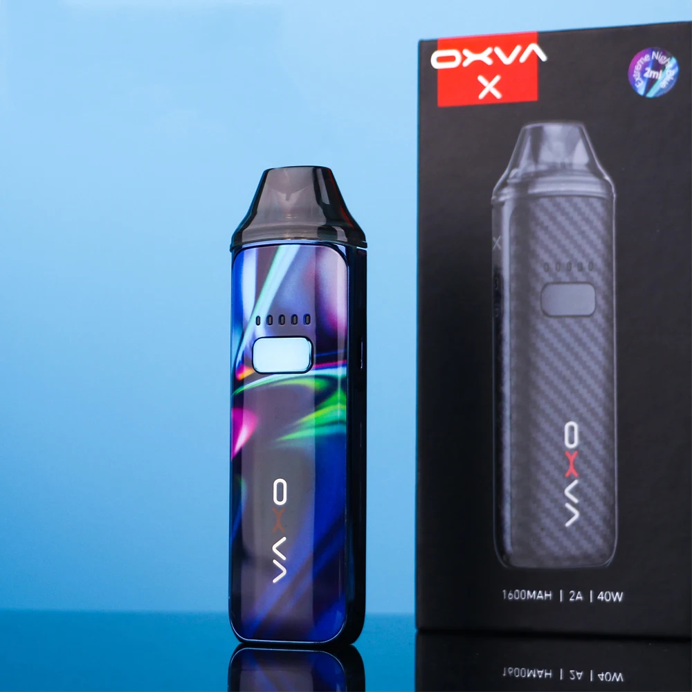 OXVA X RDA Kit 1600 мАч аккумулятор встроенный и с 2 мл емкостью картридж 40 Вт Выход