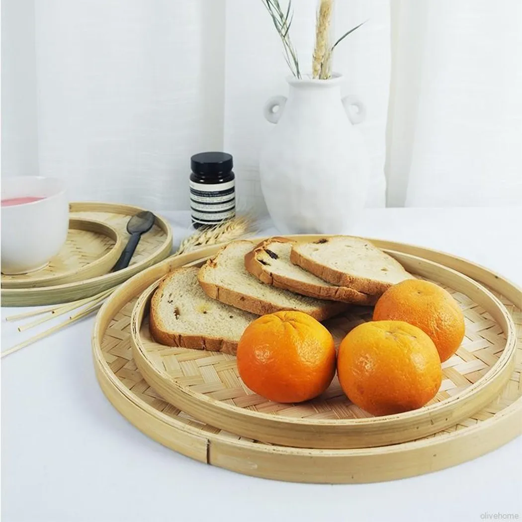 1PCS Hand-woven Bamboo Sieve Hand-painted Bamboo Raft Round Dustpan DIY Decorative Fruit Bread Basket Kitchen Storage Tray
1PCS Hand-woven Bamboo Sieve Hand-painted Bamboo Raft Round Dustpan DIY Decorative Fruit Bread Basket Kitchen Storage Tray