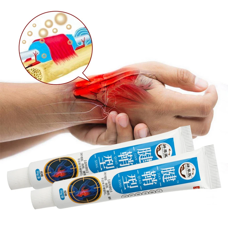 1Pcs 30g Tenosynovitis Treatment Cream Wrist Finger Thumb Pain Relief Ointment Tendon Sheath Joint Arthritis Massage Plaster
1Pcs 30g Tenosynovitis Treatment Cream Wrist Finger Thumb Pain Relief Ointment Tendon Sheath Joint Arthritis Massage Plaster