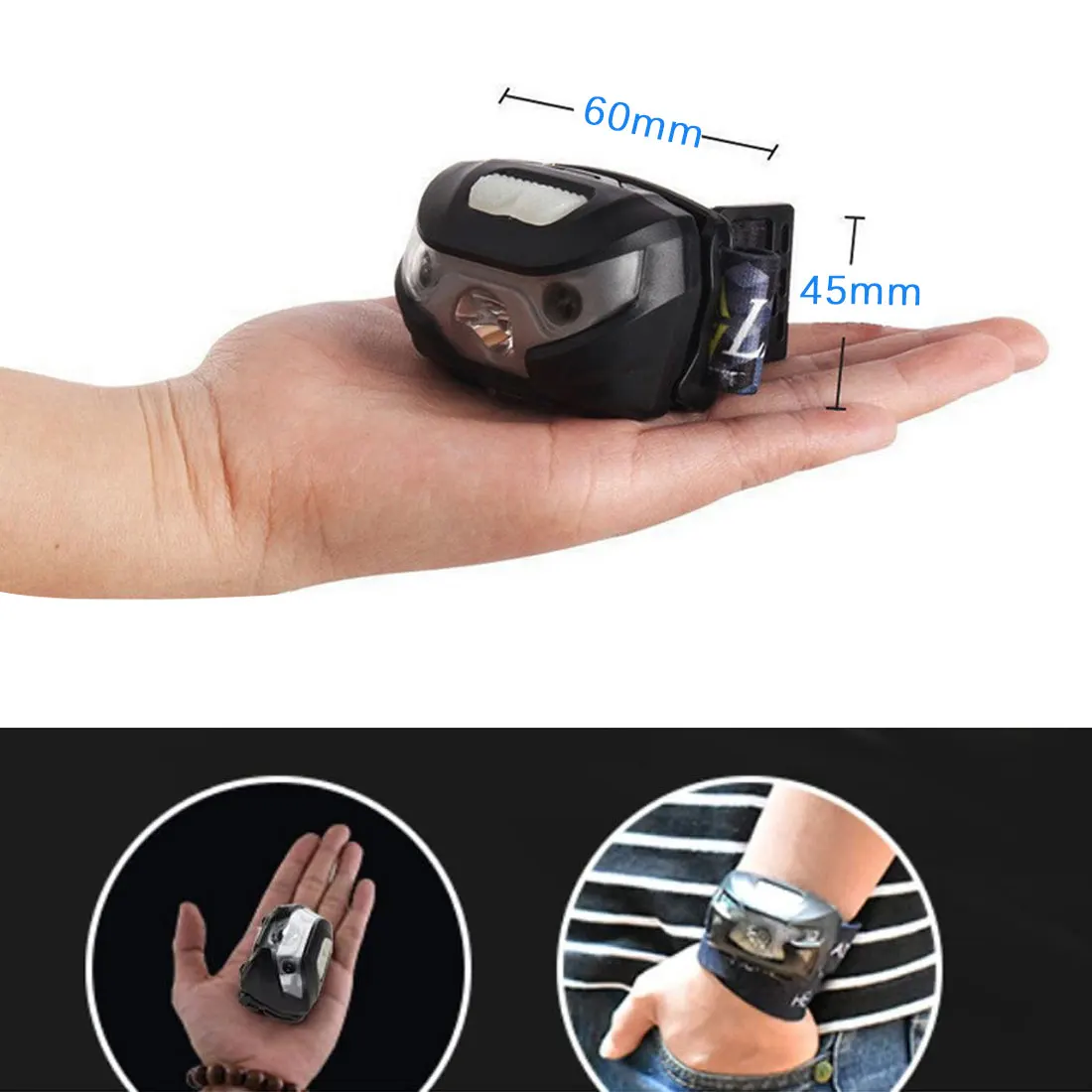 Powerfull Headlamp Rechargeable LED Headlight Body Motion Sensor Head Flashlight Camping Torch Light Lamp With USB
Powerfull Headlamp Rechargeable LED Headlight Body Motion Sensor Head Flashlight Camping Torch Light Lamp With USB