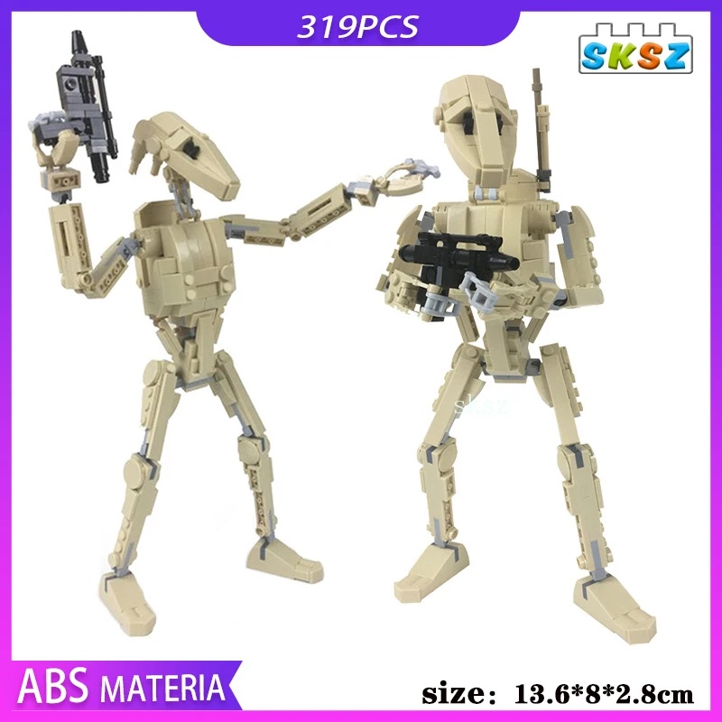 Star Series B1 robot Battle Droid Diy Building Blocks MOC Space Collection Moc Bricks Kids Star Space Toys Children Xmas Gifts
Star Series B1 robot Battle Droid Diy Building Blocks MOC Space Collection Moc Bricks Kids Star Space Toys Children Xmas Gifts