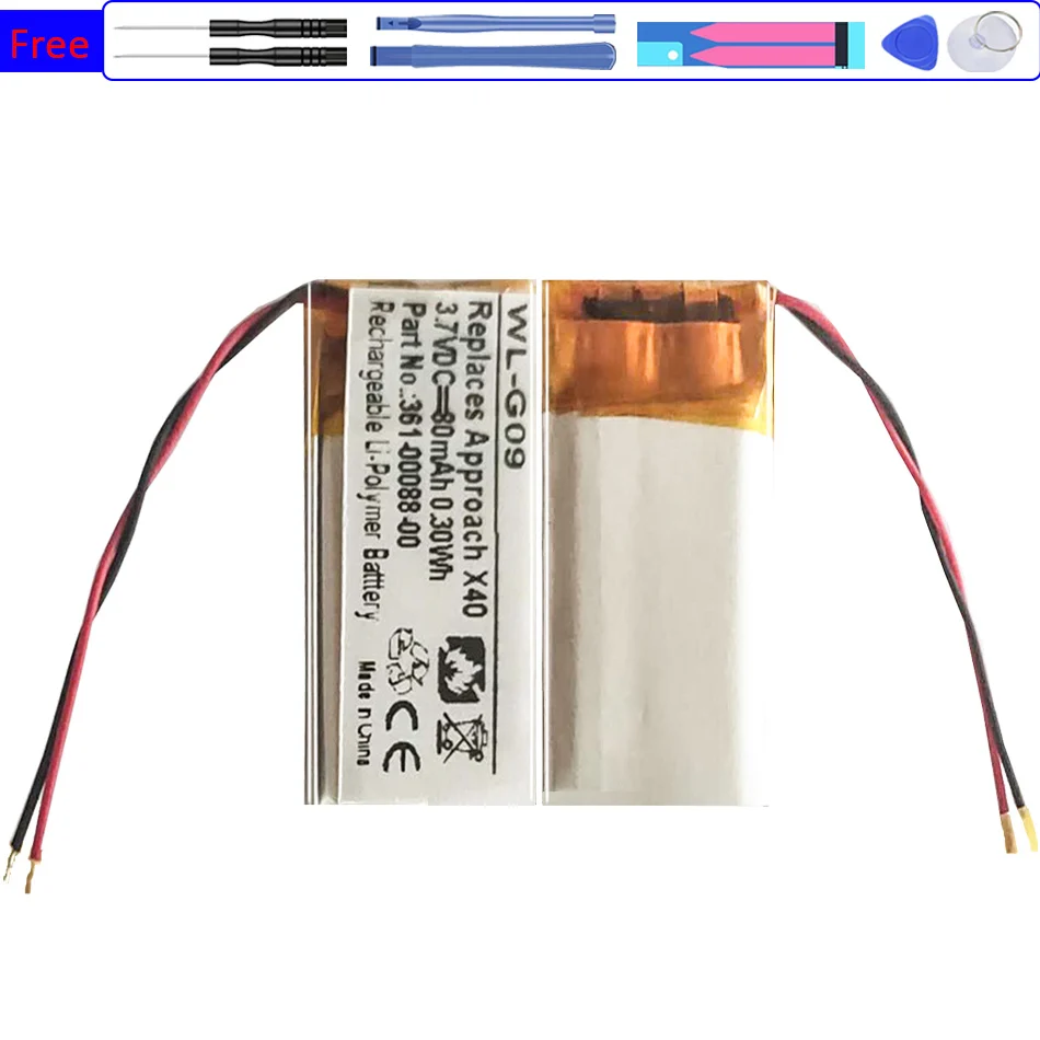 Аккумулятор 80 мАч для GARMIN VivoSmart HR / VivoSmart HR + подход X40 361-00088-00
Аккумулятор 80 мАч для GARMIN VivoSmart HR / VivoSmart HR + подход X40 361-00088-00