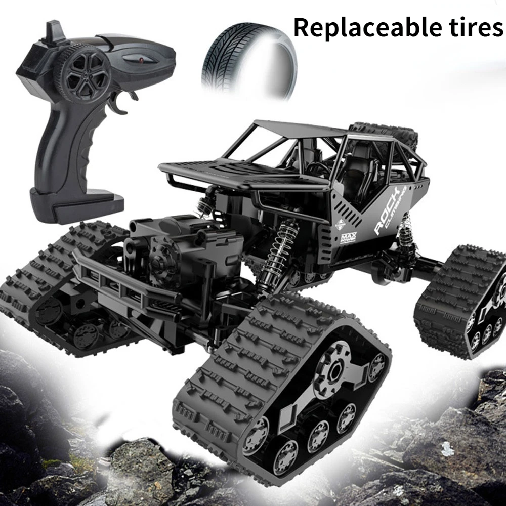 1:14 Rc Crawler Climbing Rc Cars Buggy Stunt Car 2in1 Caterpillar Band Truck Radio Controlled Car Children Toys Gifts
1:14 Rc Crawler Climbing Rc Cars Buggy Stunt Car 2in1 Caterpillar Band Truck Radio Controlled Car Children Toys Gifts