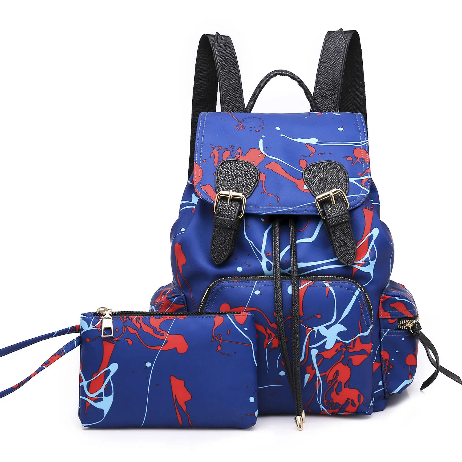 Nylon Fashion Doodle Women Backpacks 2Pcs Set ladies Shoulder Backpack Teenage School Bag Casual Lady Business Bag Girl Book Bag
Nylon Fashion Doodle Women Backpacks 2Pcs Set ladies Shoulder Backpack Teenage School Bag Casual Lady Business Bag Girl Book Bag