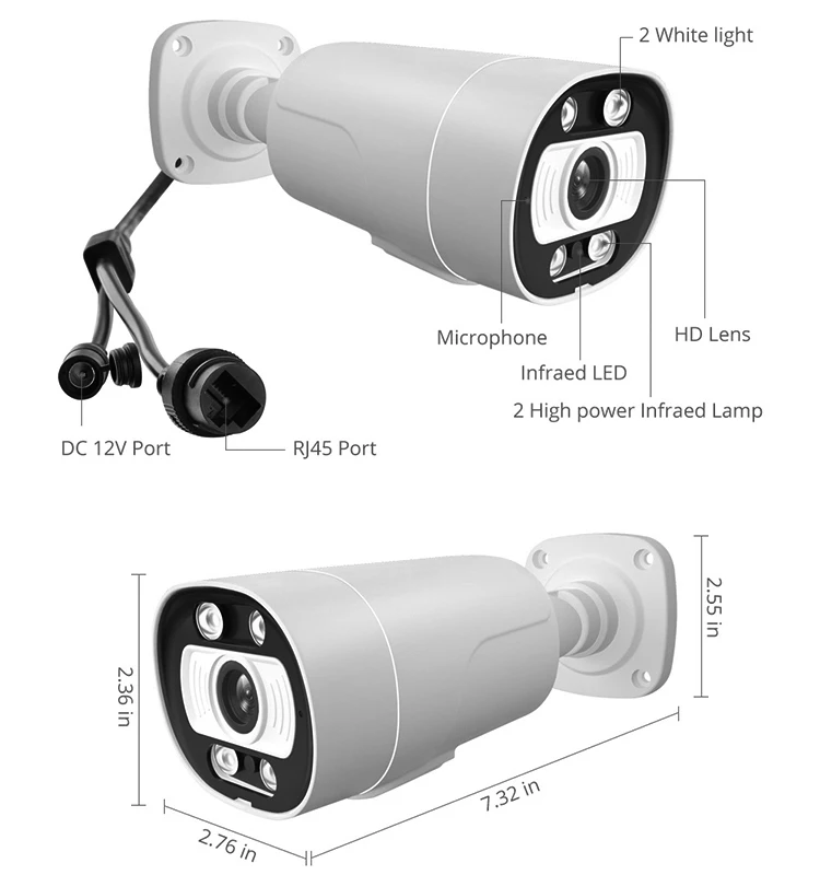 8CH 5MP POE NVR Audio Kit With H.265 Motion Detection AI IP Camera CCTV Security Camera System
8CH 5MP POE NVR Audio Kit With H.265 Motion Detection AI IP Camera CCTV Security Camera System
